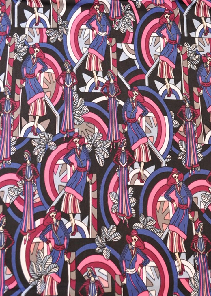 Onjenu Sharon Femme 70's Dress Pink