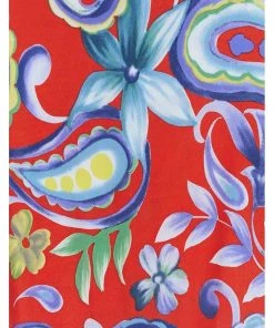 New In Onjenu Sharon Flower Power 70's Maxi Dress