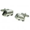 Onyx Art Men Cufflinks Camper Van Silver New In