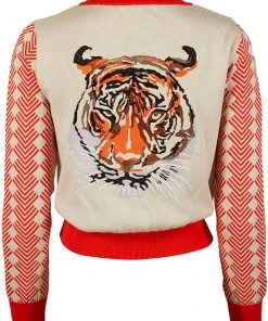 Palava Vera Cardigan Tiger 40's Cardigan Coral New In