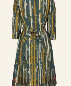 Palava Beatrice Silver Birch 50's Dress Teal