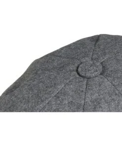 Peaky Blinders Newsboy Melton Cap Grey New In