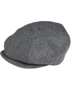 Peaky Blinders Newsboy Melton Cap Grey New In