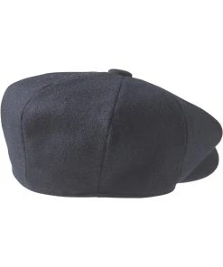 Peaky Blinders Newsboy Melton Cap Navy Blue New In