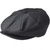 New In Peaky Blinders Newsboy Pinstripe Cap Black