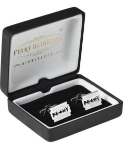 Peaky Blinders Cufflinks Silver