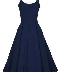 Pretty Dress Company Priscilla 50's Swing Dress Navy