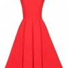 New In Pretty Dress Company Priscilla 50's Swing Dress Red