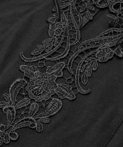 New In Punk Rave Aquilégia Dress Black