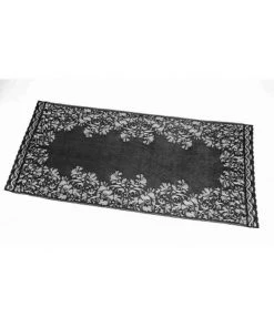 Punk Rave Wrap In Lace Scarf Black