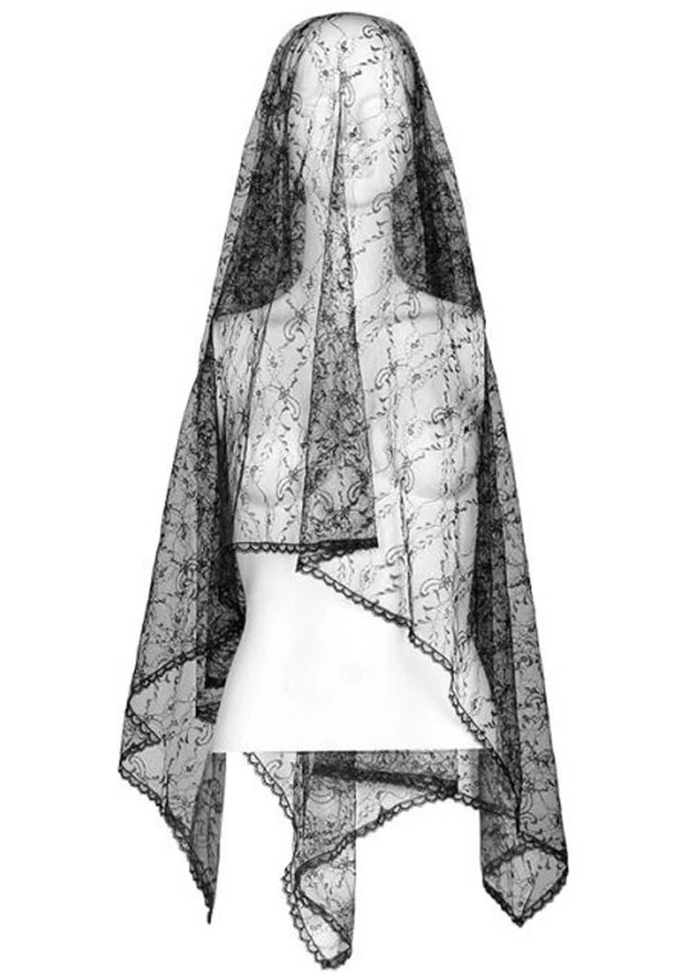 New In Punk Rave Veil Between Worlds Black