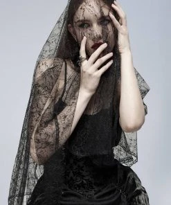 New In Punk Rave Veil Between Worlds Black