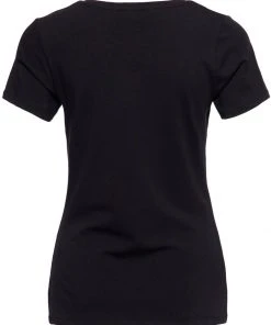 Queen Kerosin Wasp Queen 50's Girlie T-Shirt Black