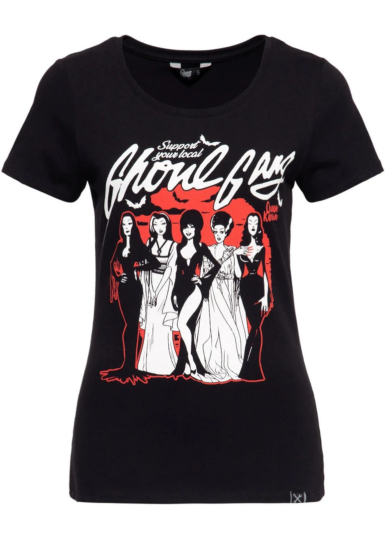 Queen Kerosin Ghoul Gang Girly T-Shirt Black New In