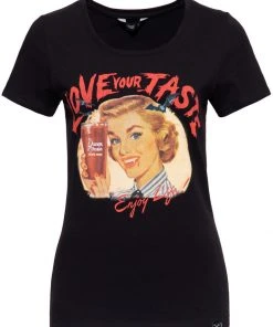 New In Queen Kerosin Blood Girly T-Shirt Black