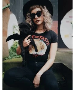 New In Queen Kerosin Blood Girly T-Shirt Black