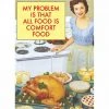Retro Fun Magnet My Problem Is, All Food Multi