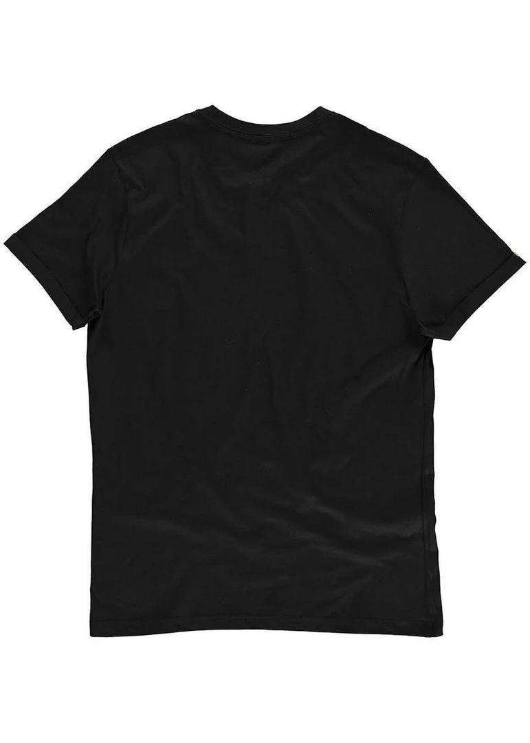 Retro Games Mens Space Invaders Glowing T-Shirt Black New In