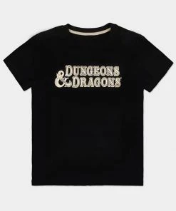 New In Retro Games Dungeons & Dragons Redbox Logo T-Shirt Black