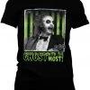 Retro Movies Beetlejuice Ghost With The Most Girly T-Shirt Black New In