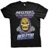 New In Retro Movies Masters Of The Universe Skeletor T-Shirt Black
