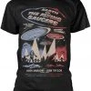 New In Retro Movies Earth Vs. The Flying Saucers T-Shirt Black
