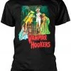 New In Retro Movies Vampire Hookers T-Shirt Black