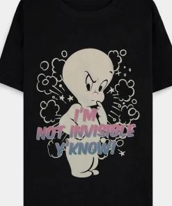 Retro Movies Casper T-Shirt Black