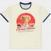 Retro Movies Mens Universal E.T Phone Home T-Shirt Beige