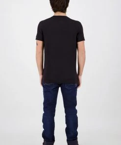 Retro Movies Mens Aliens Say Cheese T-Shirt Black