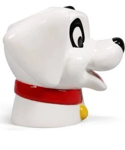 Retro Movies Disney 101 Dalmatians Patch Vase White