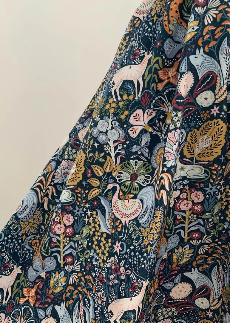 New In Retrolicious Majestic Midi 50's Swing Dress Multi