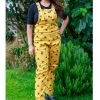 Run And Fly Run & Fly Bees Knees Twill 60's Dungarees Mustard