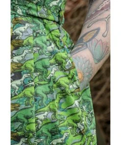 Run And Fly Run & Fly Camo Dino 50's Dress Green