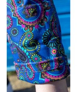 Run And Fly New In Run & Fly Paisley Dungarees Blue
