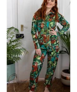 Run And Fly Run & Fly Orangutan Boilersuit Jumpsuit Green New In
