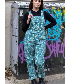 Run And Fly New In Run & Fly Rabbit Twill 60's Dungarees Multi