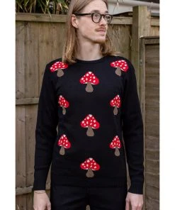Run And Fly Run & Fly Mushroom Jumper Black