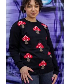 Run And Fly Run & Fly Mushroom Jumper Black