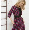 Smashed Lemon Arcade 60's A-Line Dress Pink New In