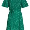 New In Smashed Lemon Sing Your Heart 60's A-Line Dress Green