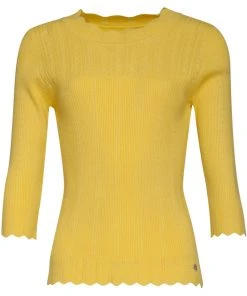 New In Smashed Lemon Retro Day 70's Jumper Yellow