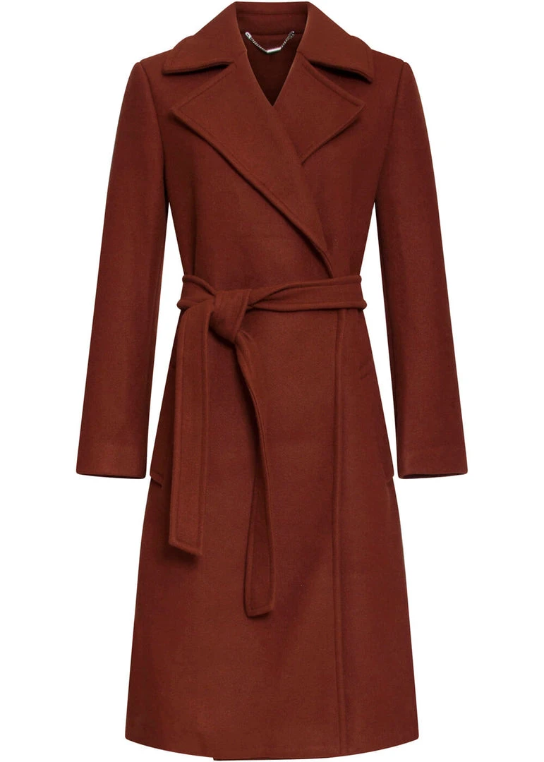 Smashed Lemon Fierce For Days 70's Coat Cognac