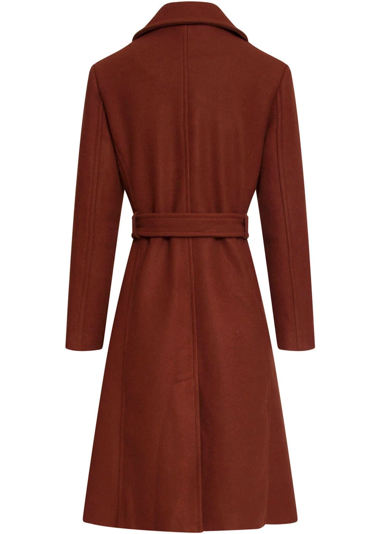 Smashed Lemon Fierce For Days 70's Coat Cognac