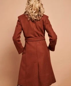 Smashed Lemon Fierce For Days 70's Coat Cognac