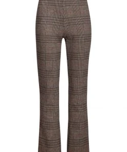 New In Smashed Lemon Model My Houndstooth 60's Trosuers Beige