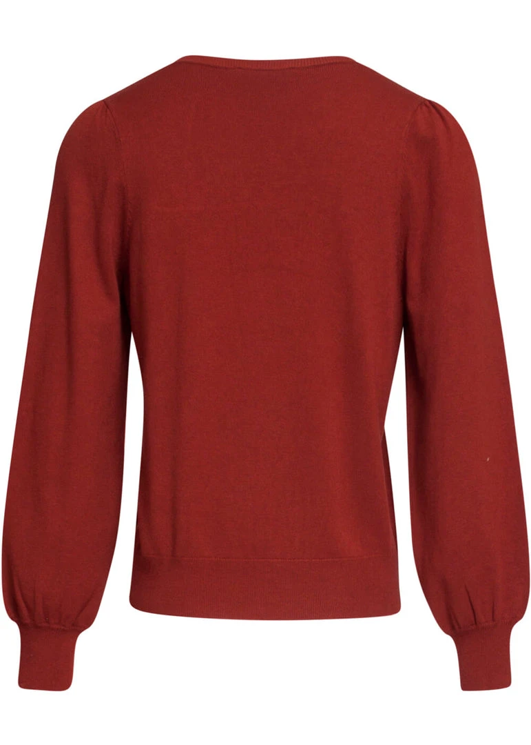 Smashed Lemon Call Me 70's Jumper Rust