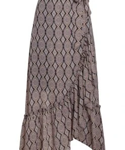 Smashed Lemon Mystic Dreams 70's Skirt Black