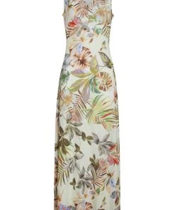 Smashed Lemon Easy Breezy 70's Maxi Dress Multi