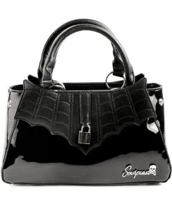 Sourpuss Locked Out Glossy Bag Black